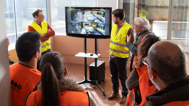 Robot IA en la planta de Manises (EMTRE)