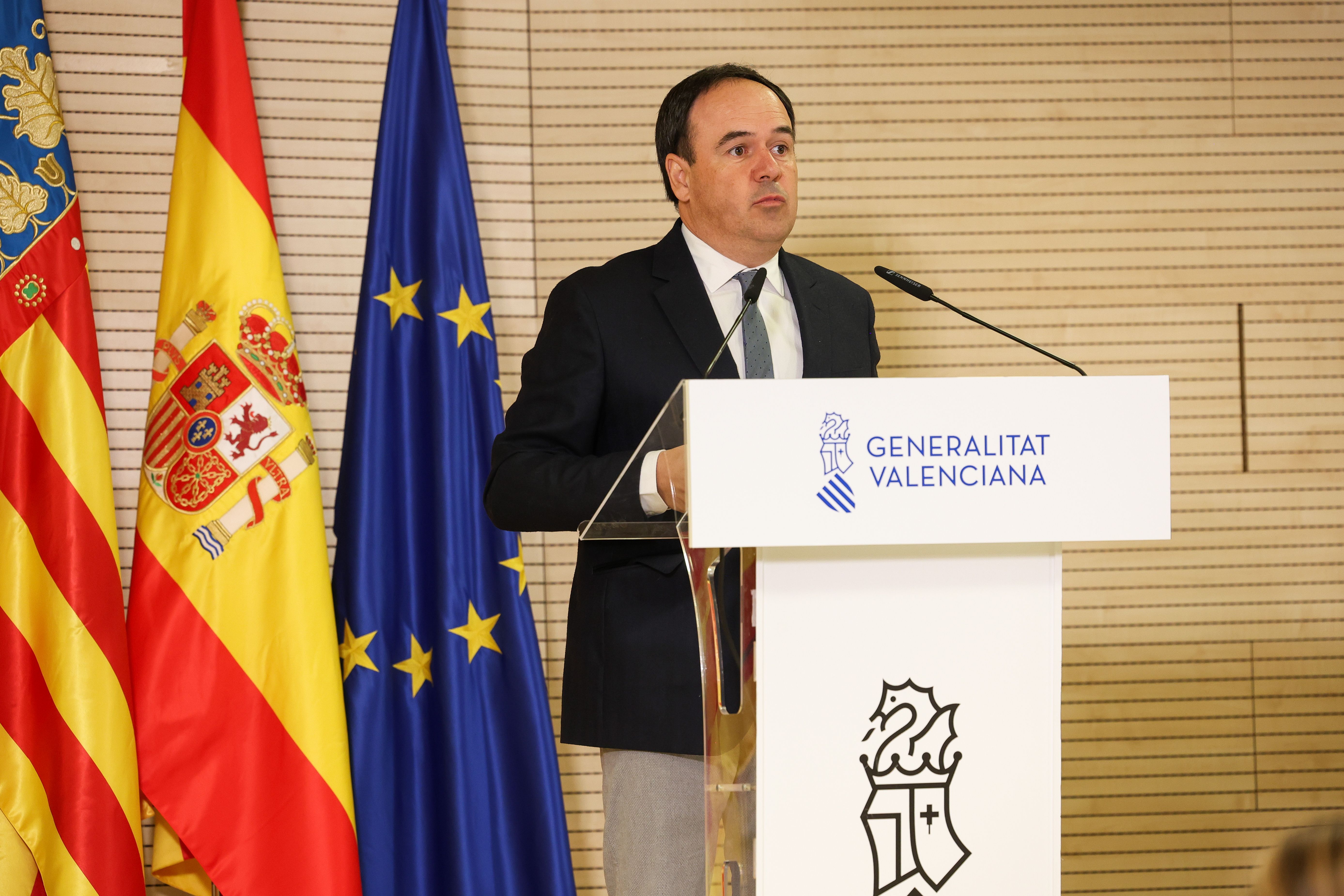 El president de la Generalitat, Juanfran Pérez Llorca El president de la Generalitat, Juanfran Pérez Llorca