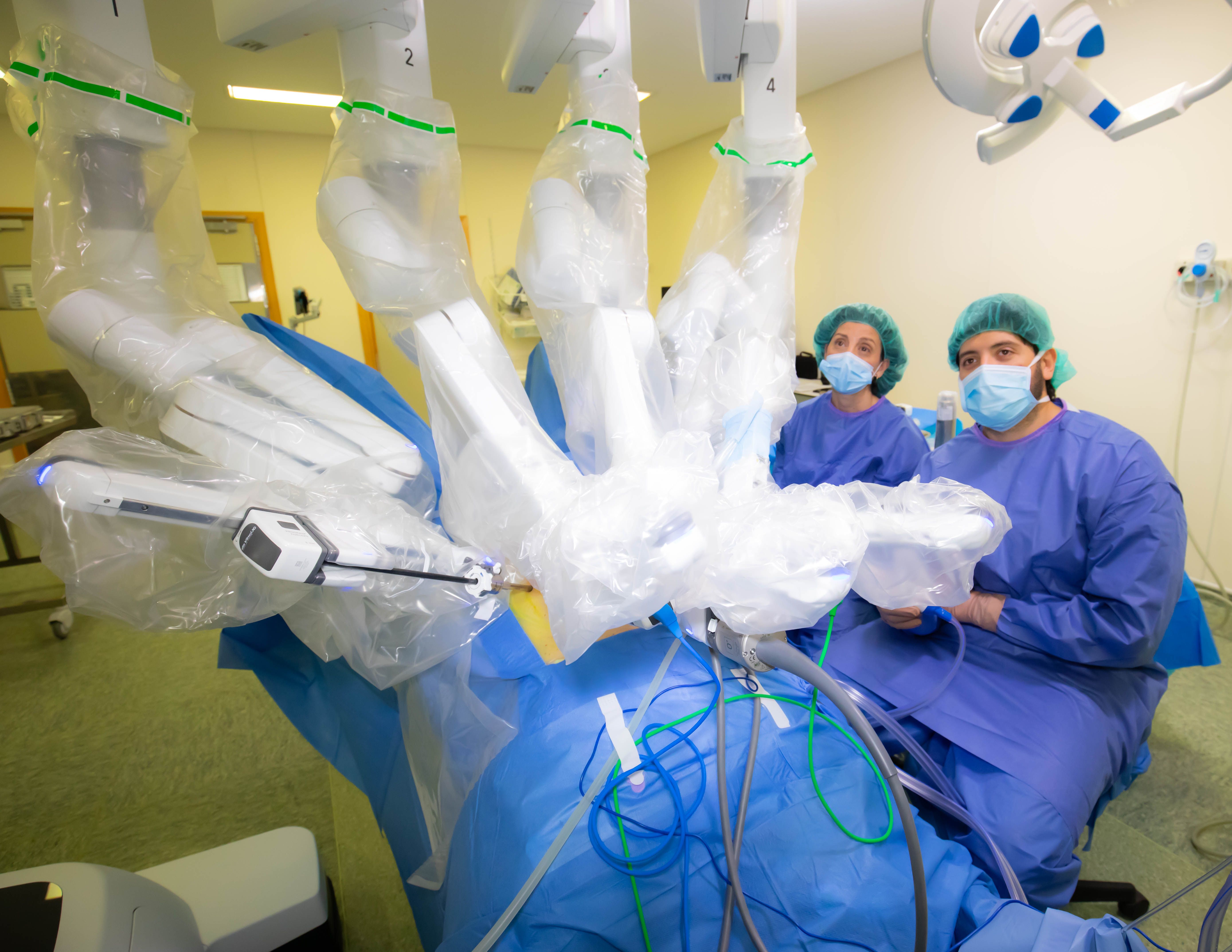 Robots quirúrgics Da Vinci