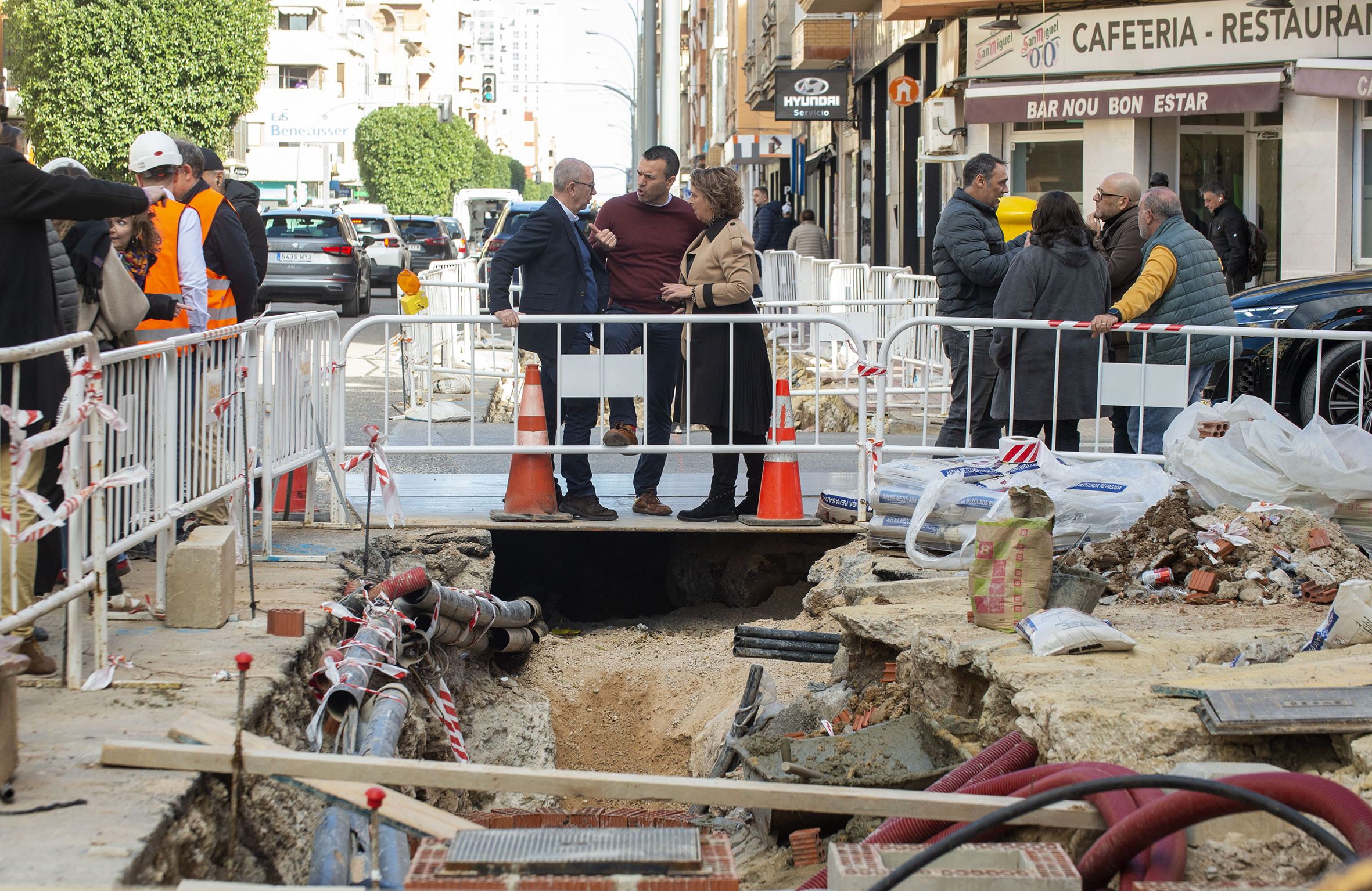 Clavegueram de l’avinguda Camí Nou de Benetússer