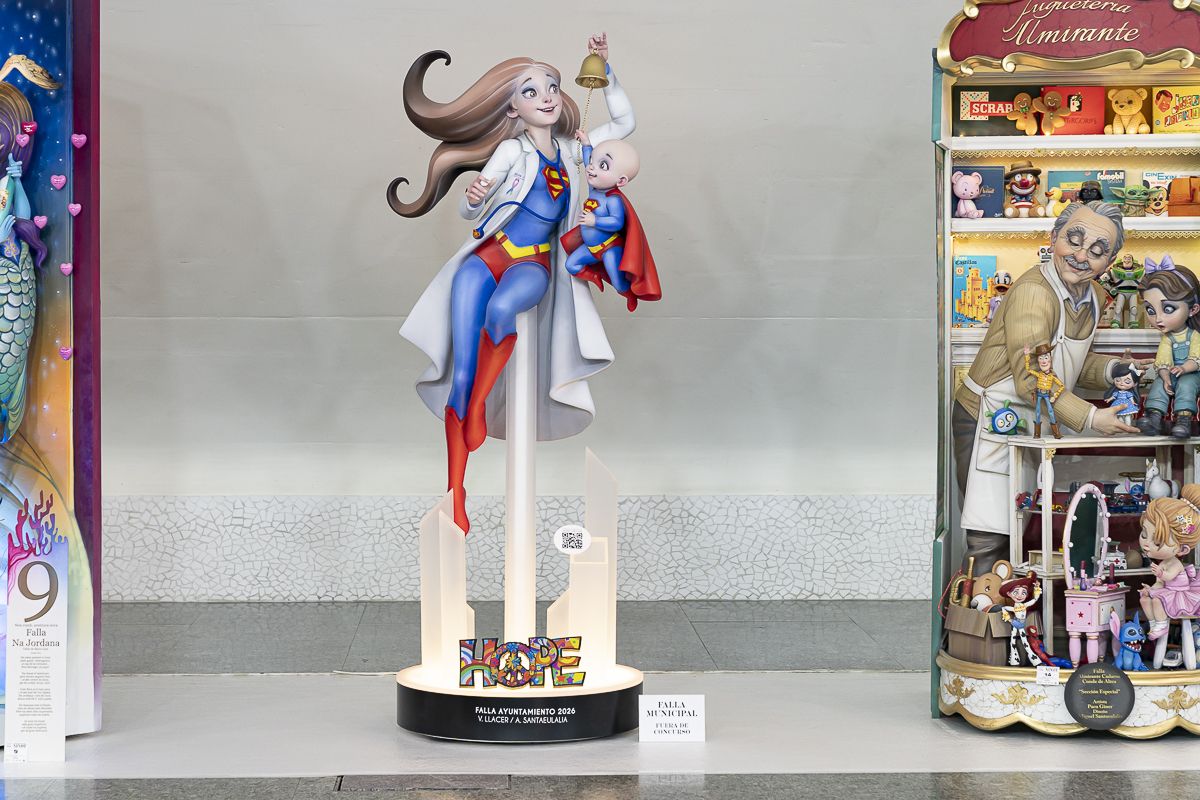 Ninot Falla Plaça de l'Ajuntament 2026