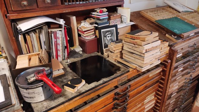 Racó del taller de Fernando