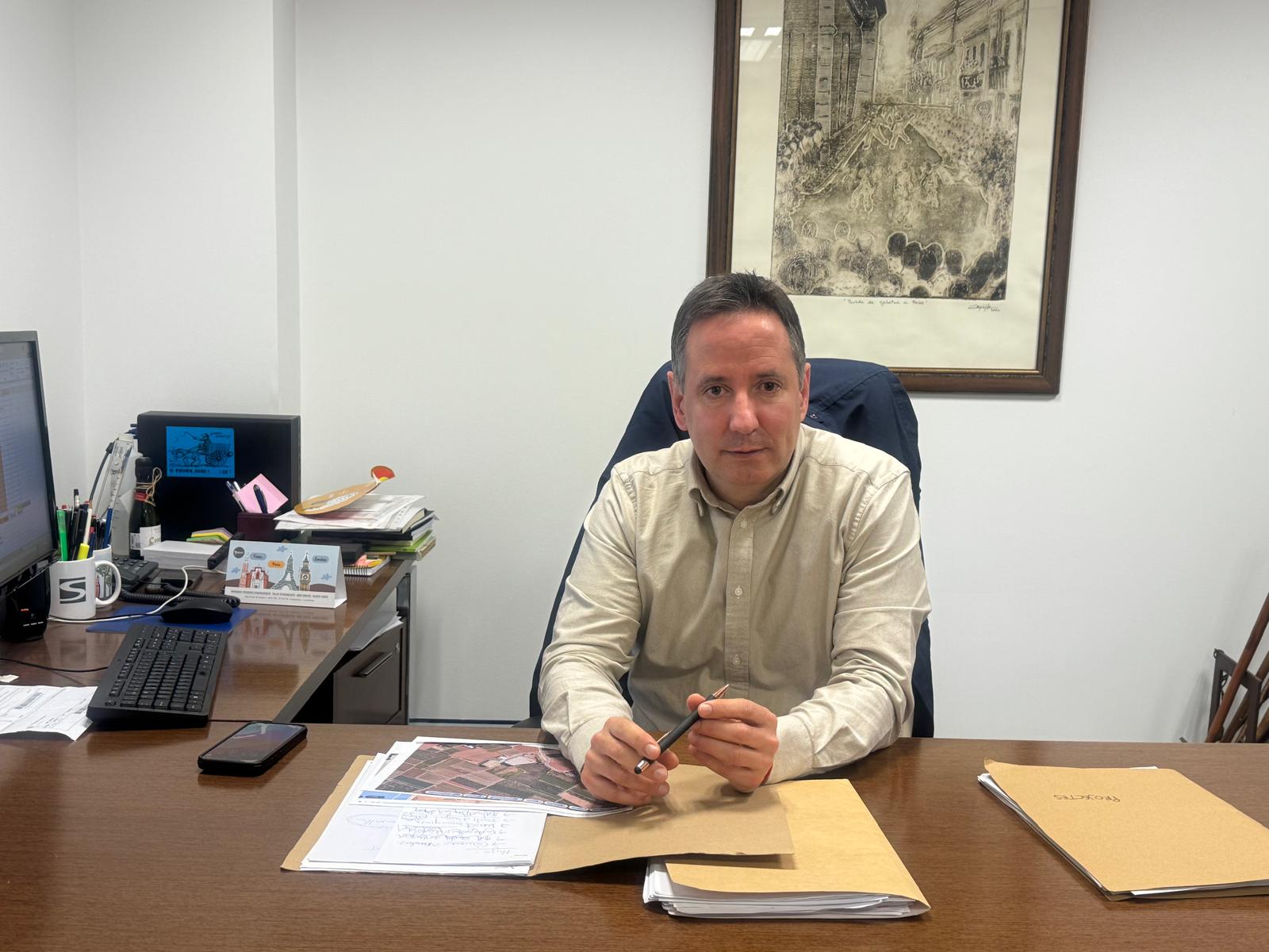 L'alcalde de Foios, Sergi Ruiz