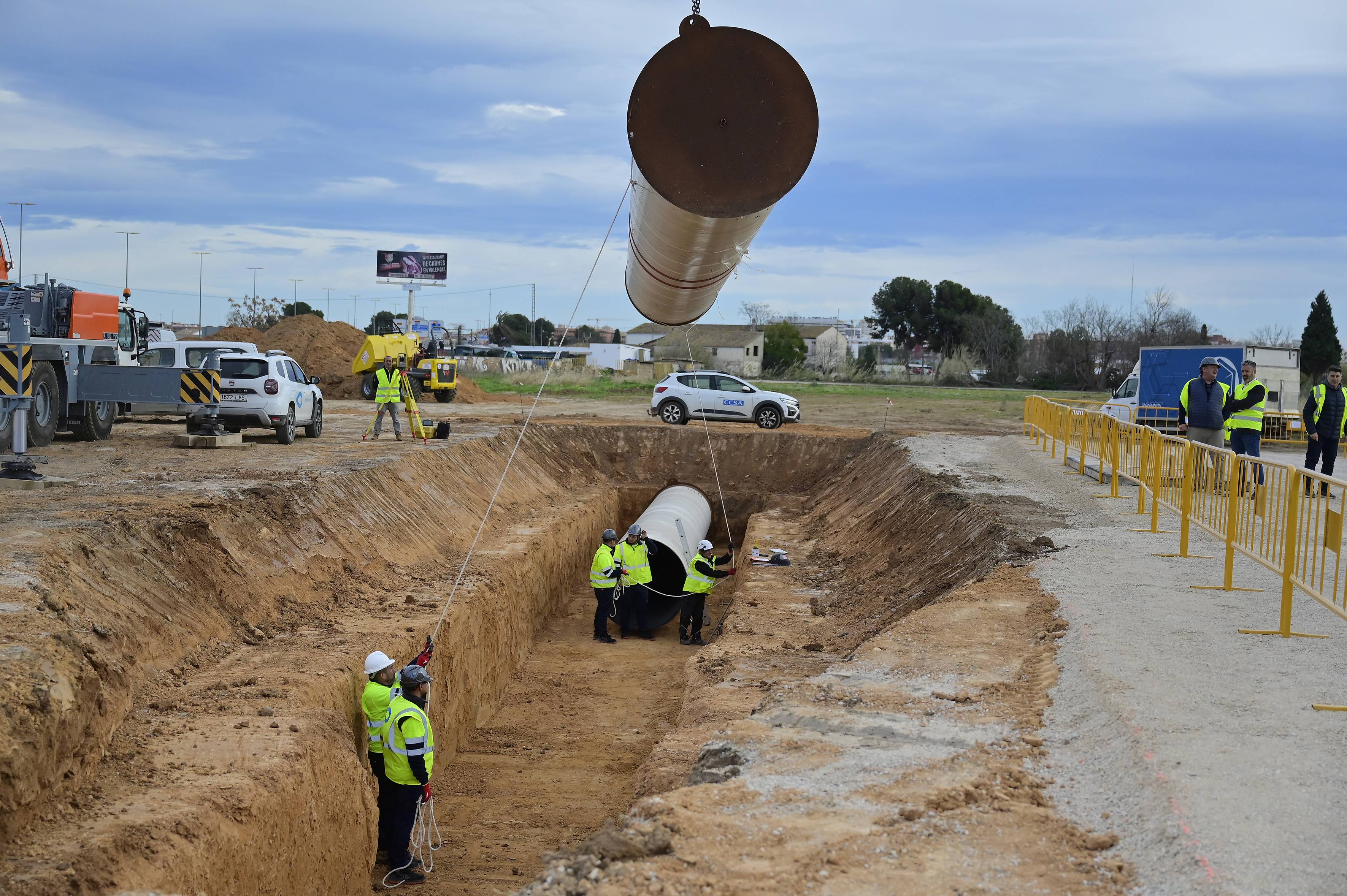 Obres connexió plantes potabilitzadores 