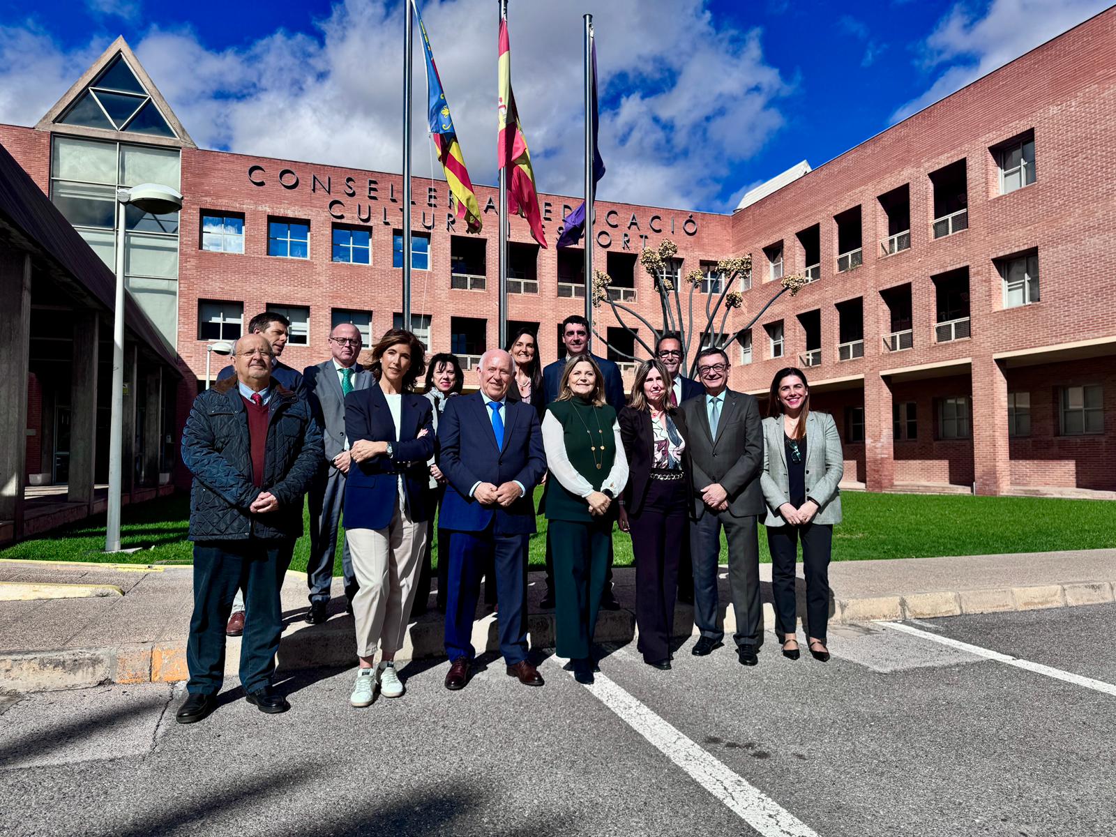 Reunió de la consellera Carmen Ortí amb els Consells Socials de les universitats públiques valencianes
