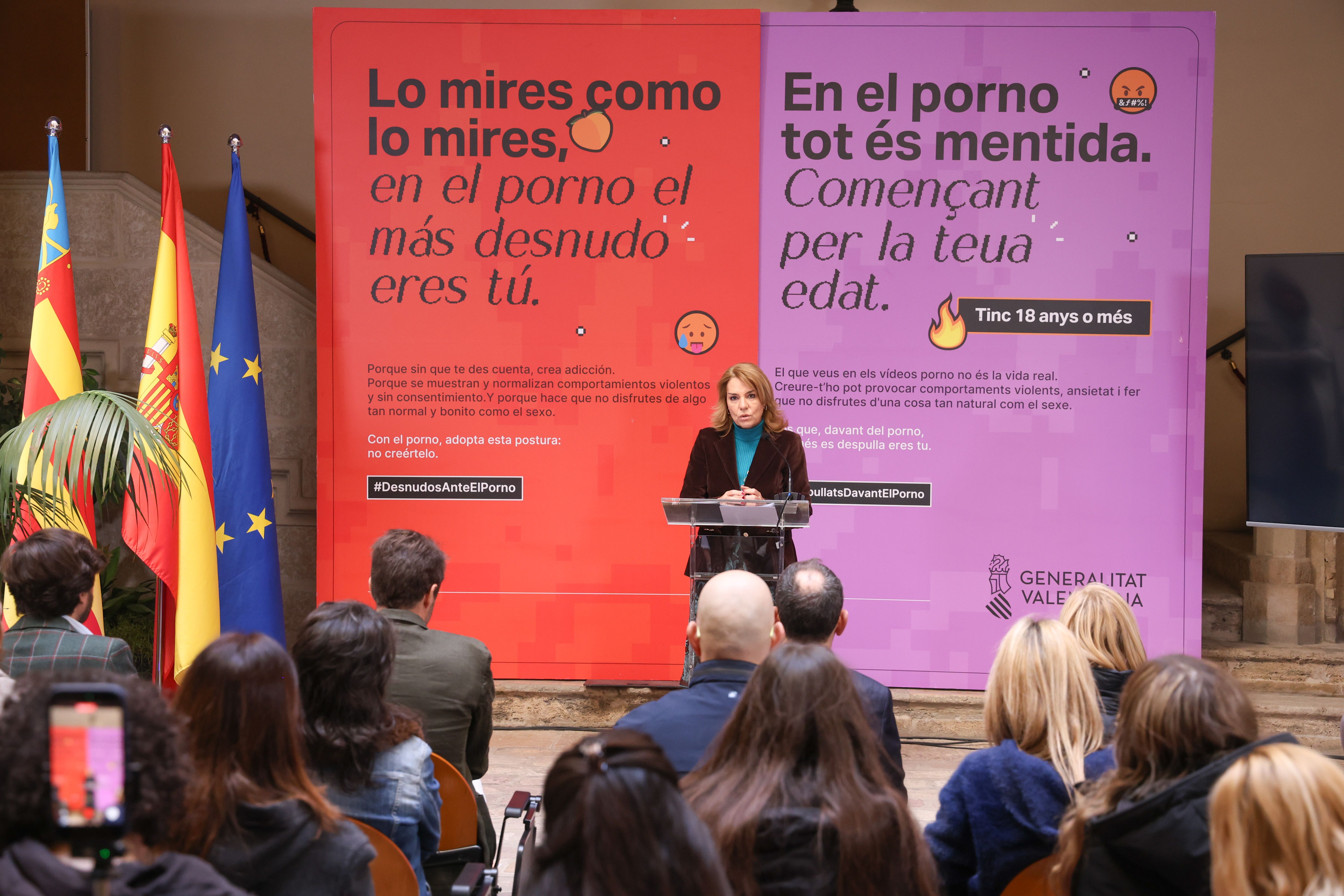 Susana Camarero presenta un pla anti pornografia Susana Camarero presenta un pla anti pornografia