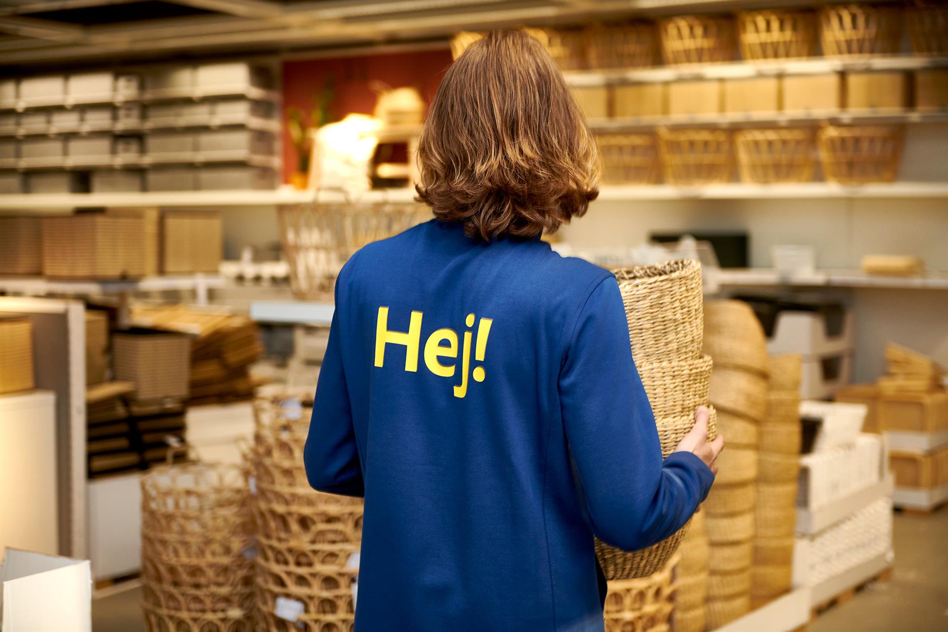 Treballadora d'Ikea Treballadora d'Ikea