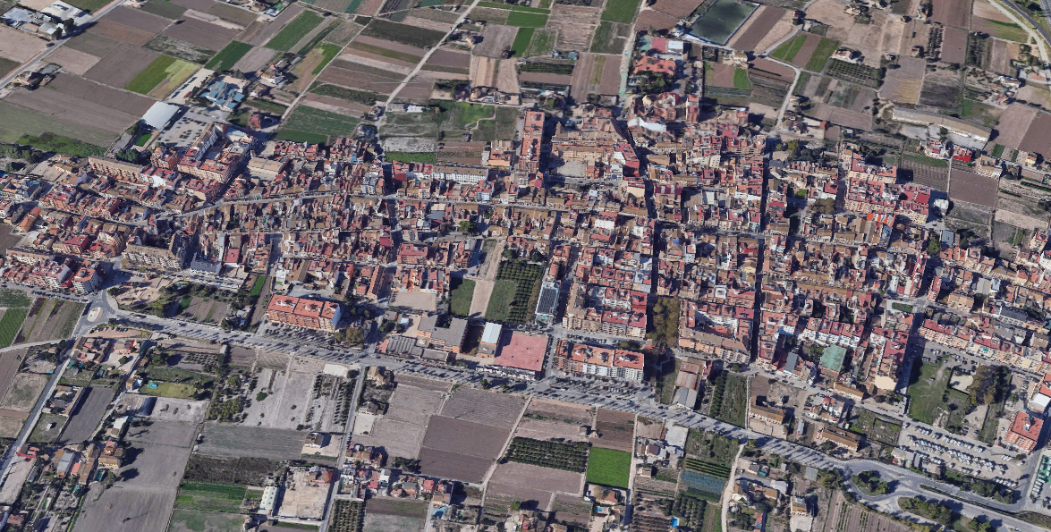 Vista aèria de Castellar l'Oliveral