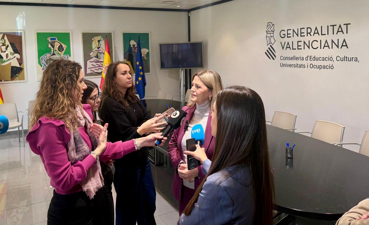 La consellera d'Educació, Carmen Ortí La consellera d'Educació, Carmen Ortí