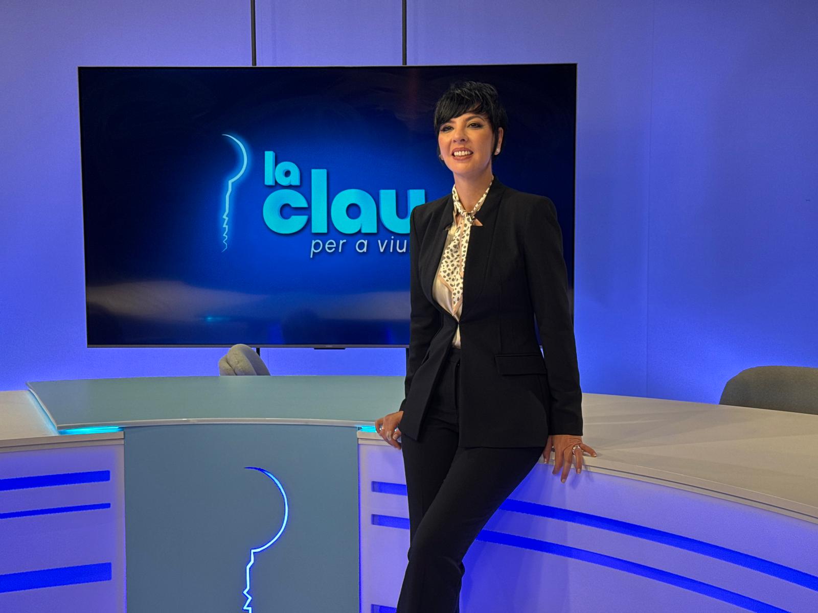 María Domínguez, presentadora de 'La clau per a viure'