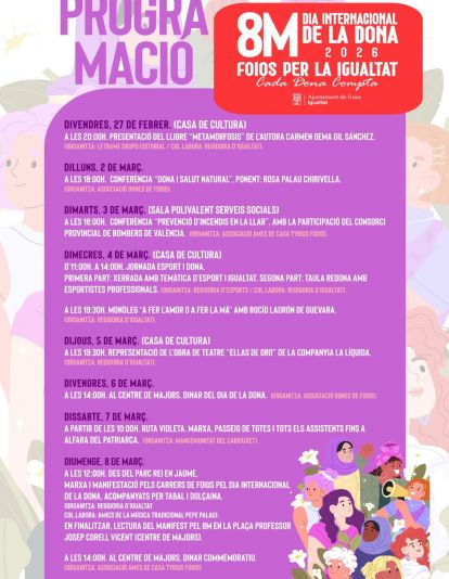 Programación 8M Foios