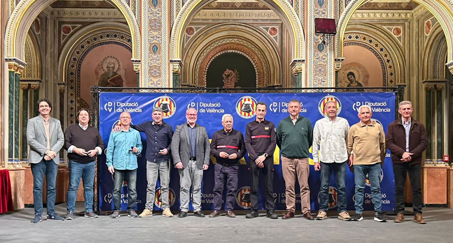 Homenaje jubilación Consorcio de Bomberos de València