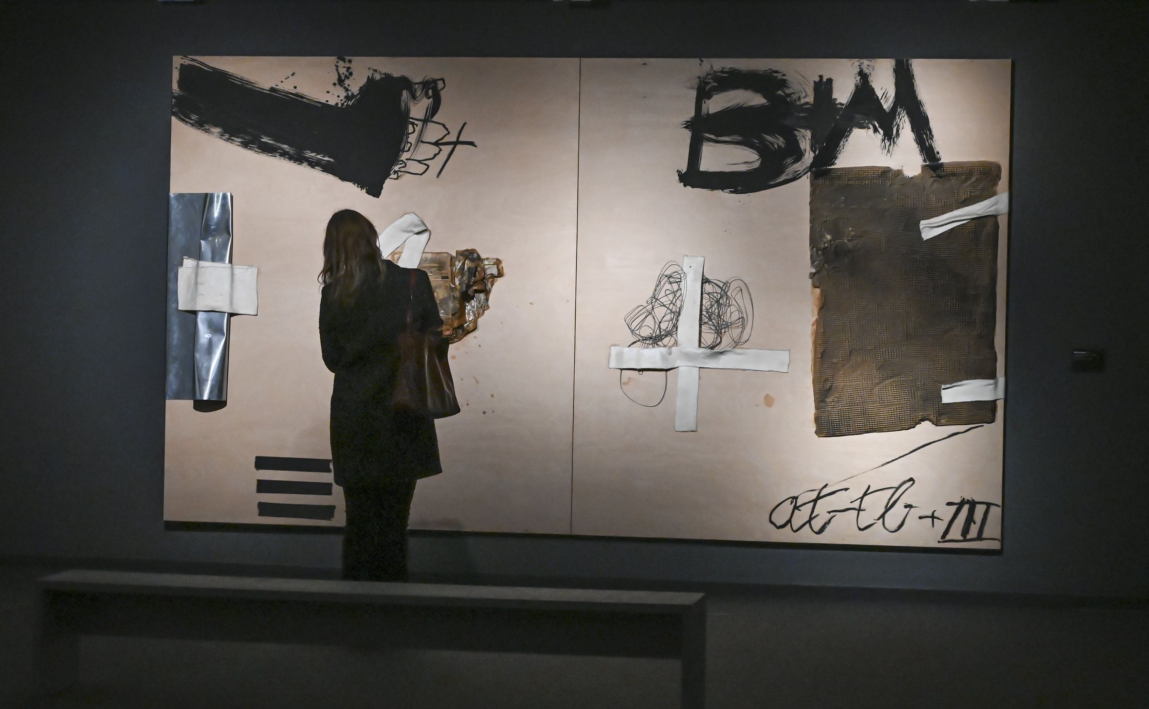 Vista exposición 'Tàpies. Última década (2002-2012) Vista exposición 'Tàpies. Última década (2002-2012)