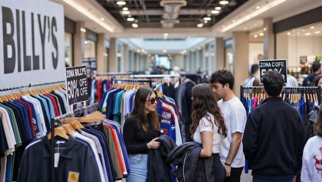 Mercado vintage - Generado con IA