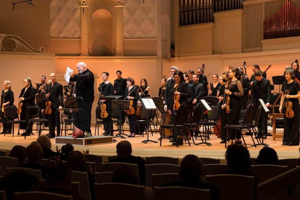 La banda sonora en Les Musiciens du Louvre La banda sonora en Les Musiciens du Louvre