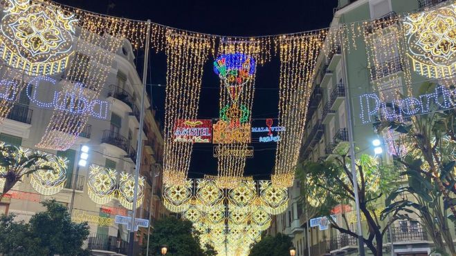 Luces Falla Cuba-Puerto Rico 2026 / Foto: 