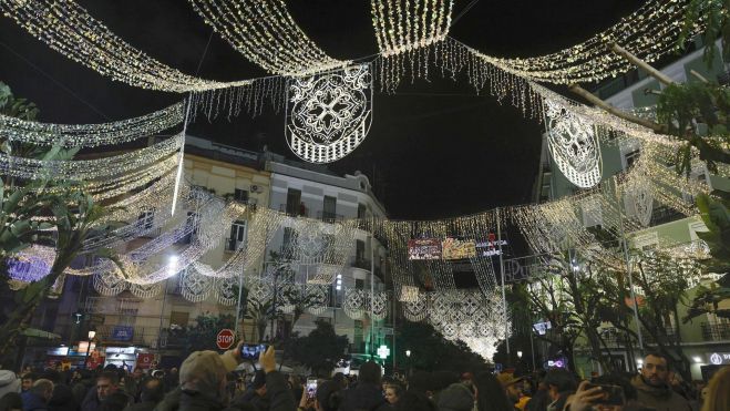 Encendido luces Fallas 2026