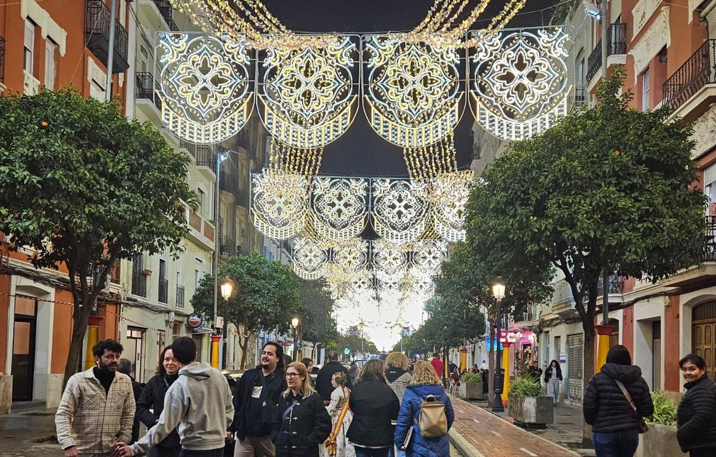 Falla Cuba - Puerto Rico, primer premio luces Fallas 2026