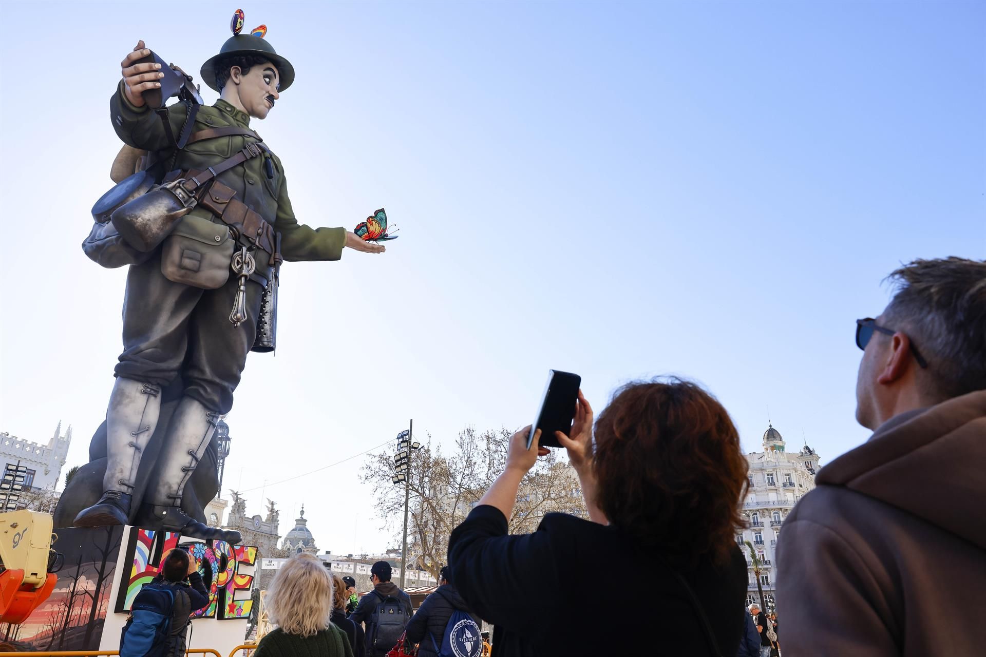 Falla municipal de Valencia 2026 - Rober Solsona - Europa Press Falla municipal de Valencia 2026 - Rober Solsona - Europa Press