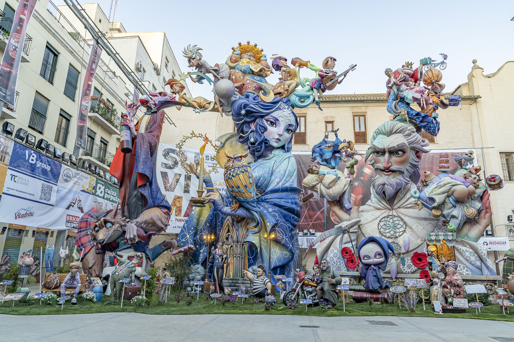 Falla Plaza Pilar  2026 / Foto: Xisco Navarro