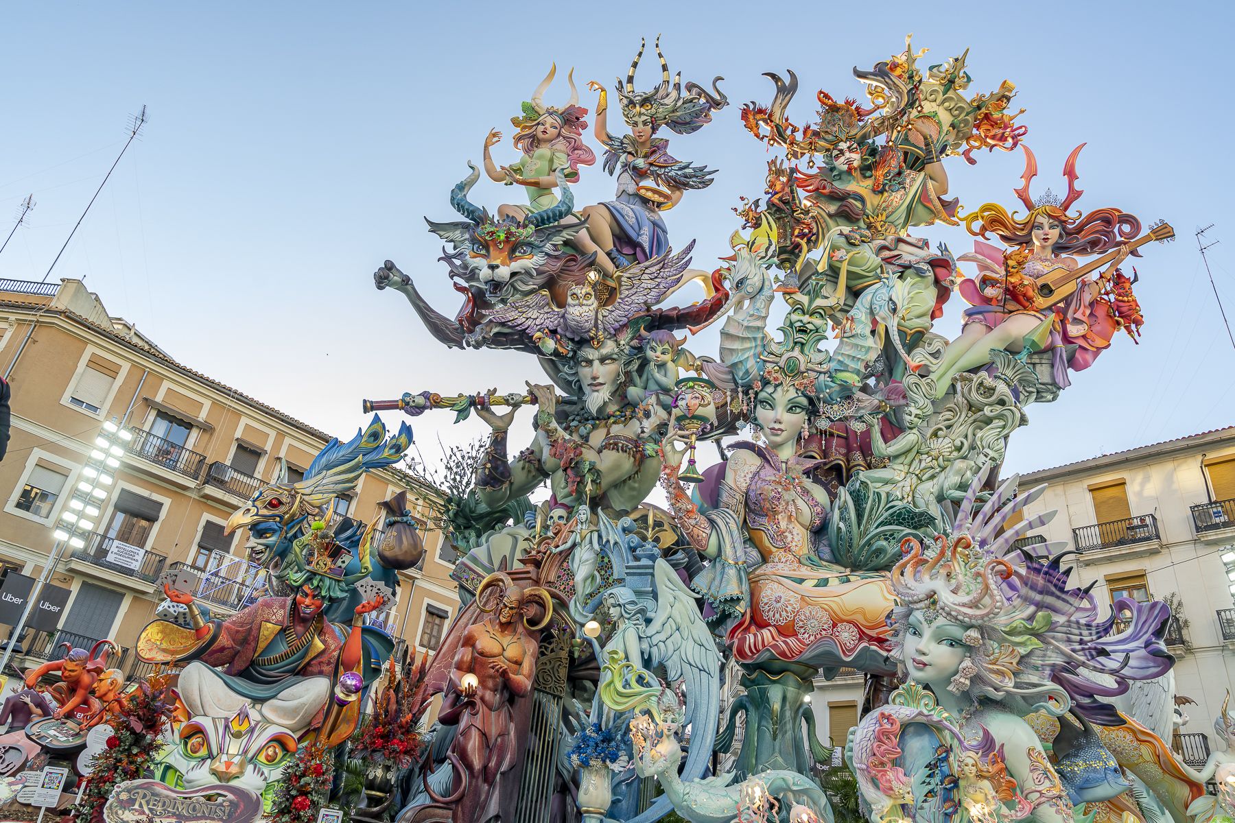 Falla Convento Jerusalén 2026 / Foto: Xisco Navarro Falla Convento Jerusalén 2026 / Foto: Xisco Navarro