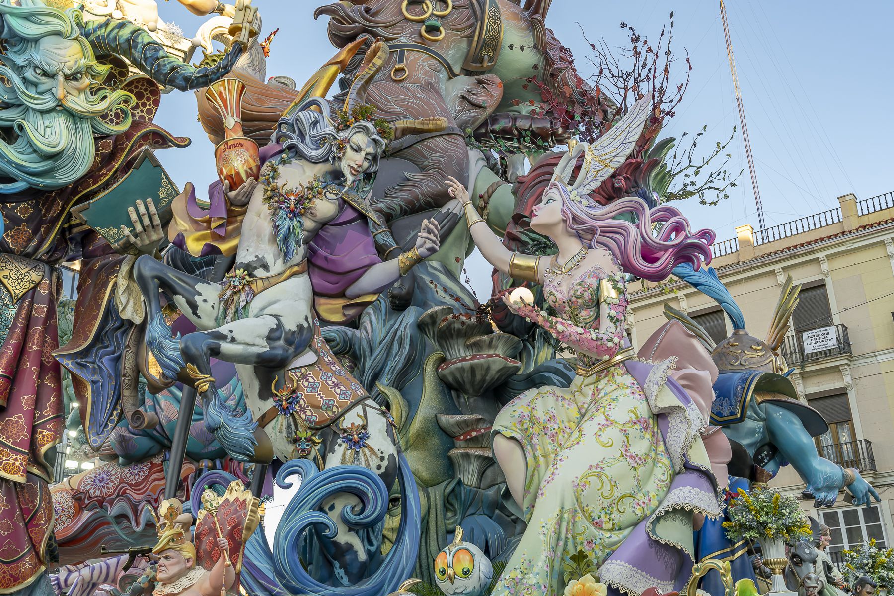 Falla Convento Jerusalén 2026 / Foto: Xisco Navarro Falla Convento Jerusalén 2026 / Foto: Xisco Navarro