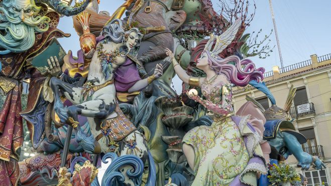 Falla Convento Jerusalén2026 / Foto: Xisco Navarro Falla Convento Jerusalén2026 / Foto: Xisco Navarro