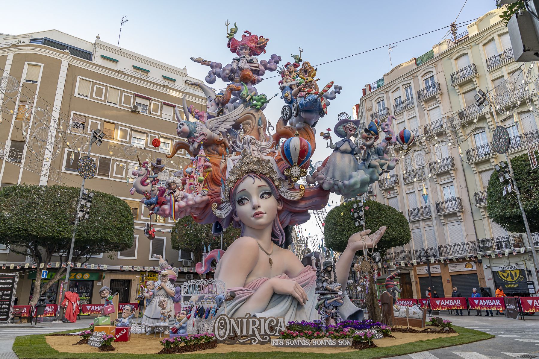 Falla Sueca- Literato Azorín 2026 / Foto: Xisco Navarro