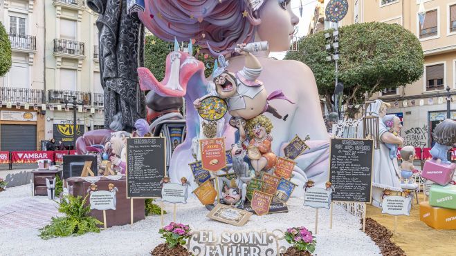 Falla Sueca- Literato Azorín 2026 / Foto: Xisco Navarro