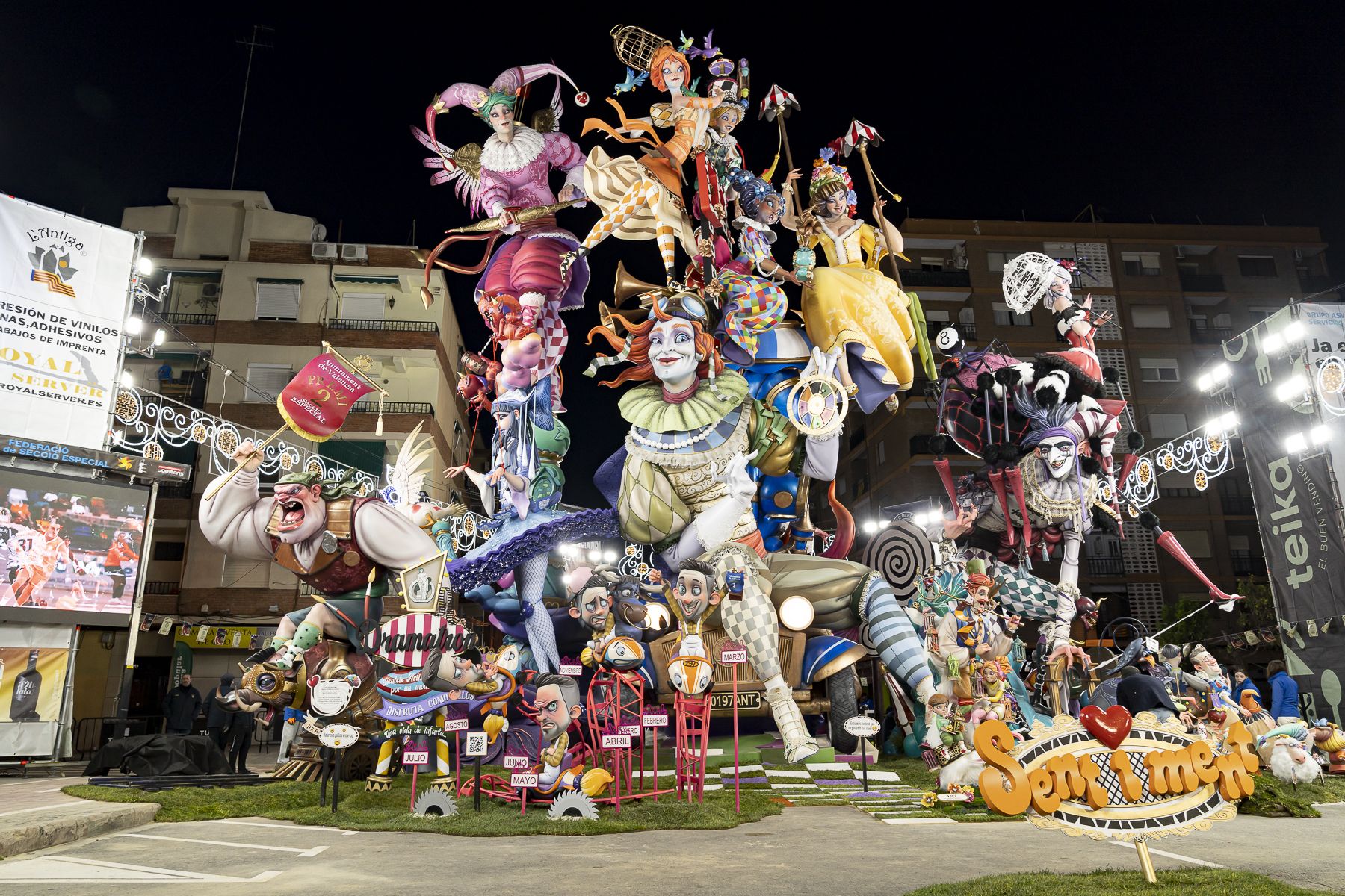 Falla Antiga Campanar 2026 / Foto: Xisco Navarro