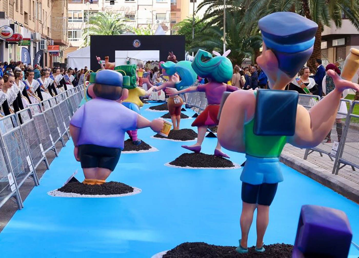 Falla más larga de Valencia 2026  / Foto: JCF