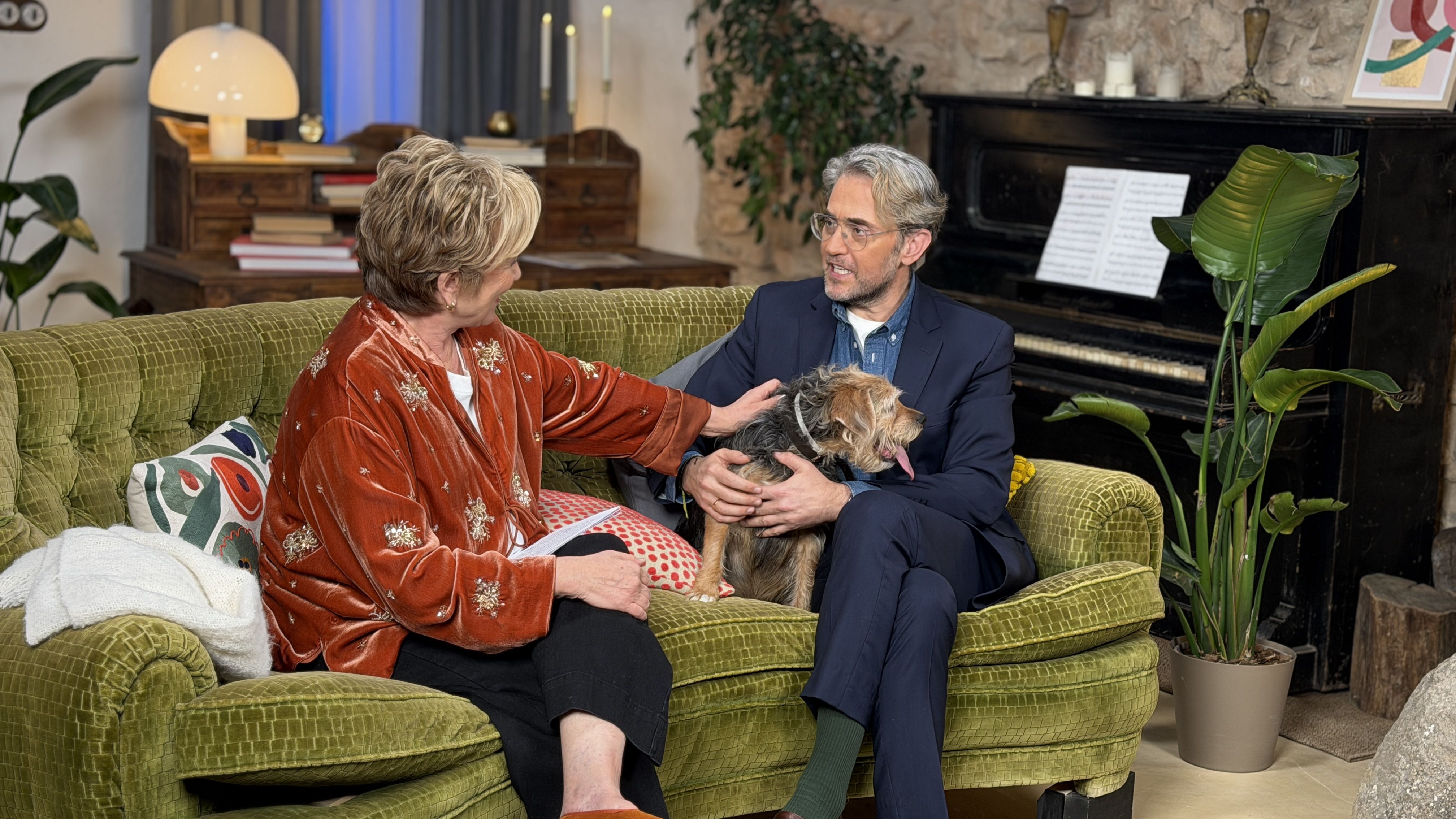 Inés Ballester, Màximo Huerta i la seua goseta Doña Leo