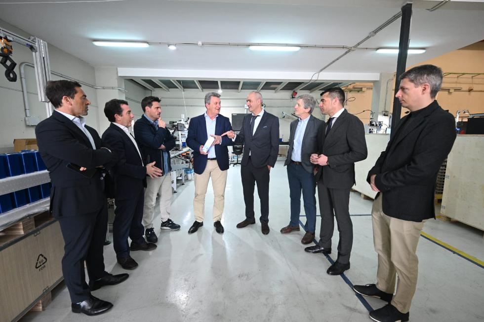 Reunión del vicepresidente Martínez Mus.