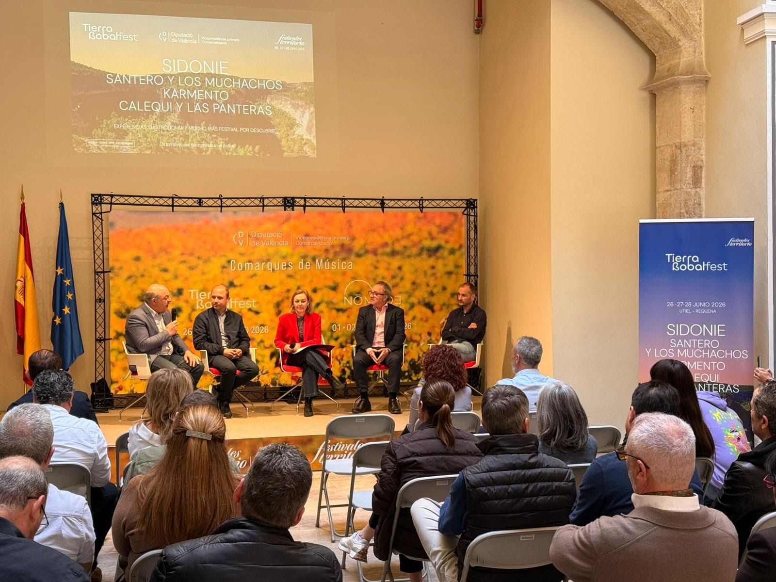Presentació Tierra Bobal Fest 2026 en la Diputació de València Presentació Tierra Bobal Fest 2026 en la Diputació de València