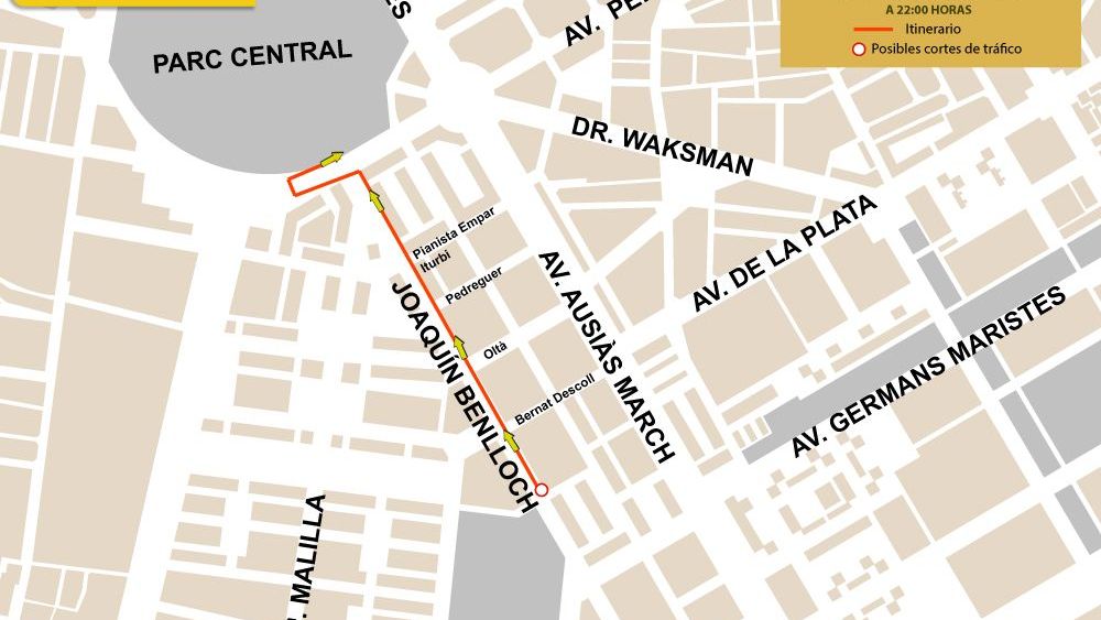 Mapa Carnestoltes Russafa Mapa Carnestoltes Russafa