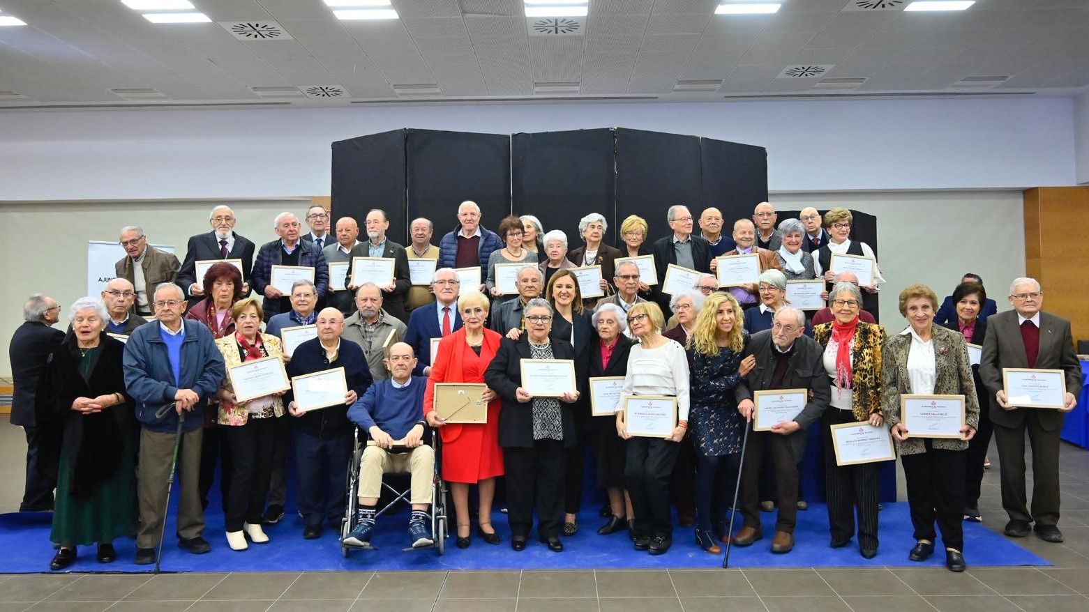 Homenatge a la gent gran en València