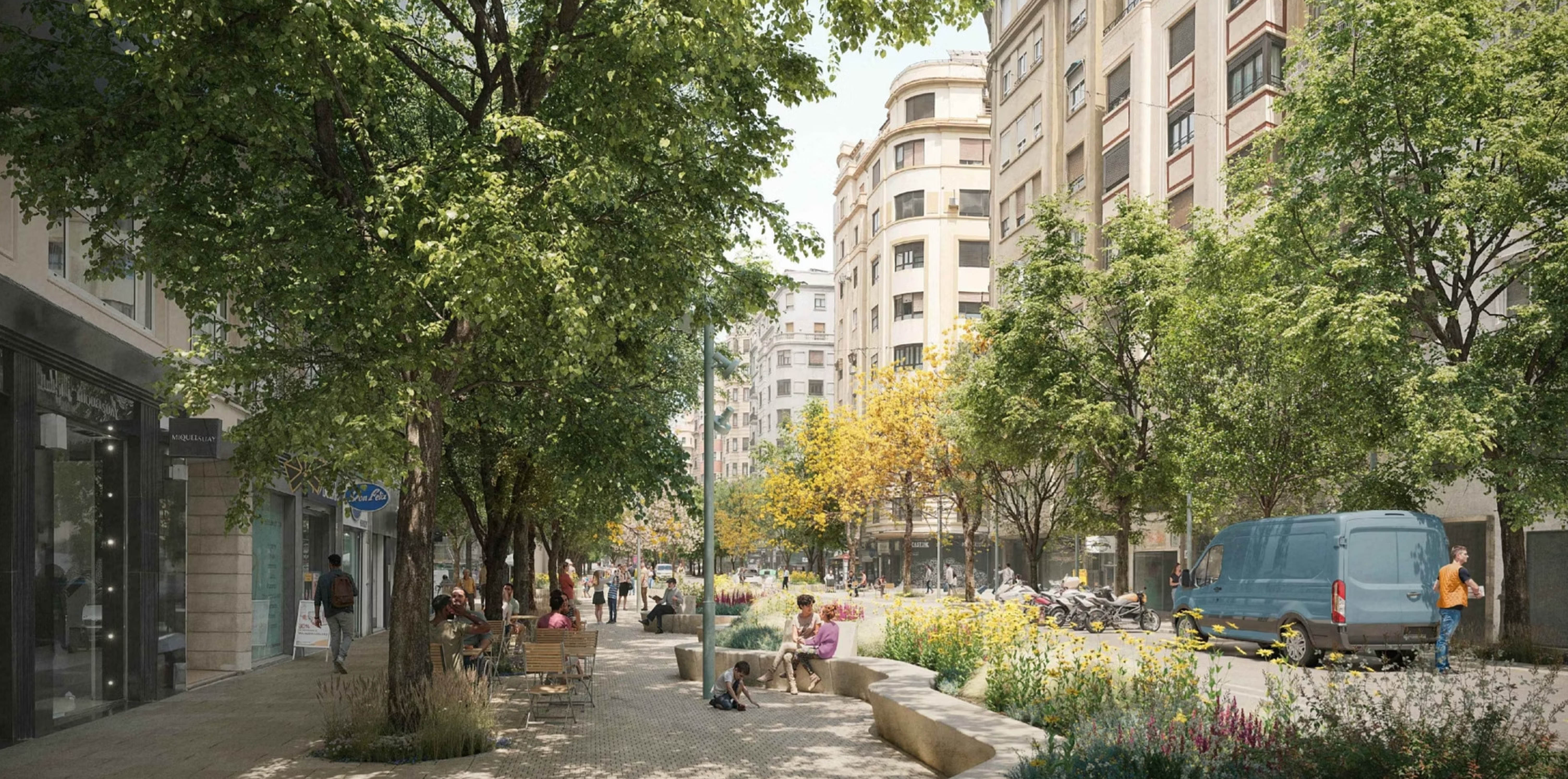 Reforma plaça Sant Agustí (Avinguda de l'Oest) Reforma plaça Sant Agustí (Avinguda de l'Oest)