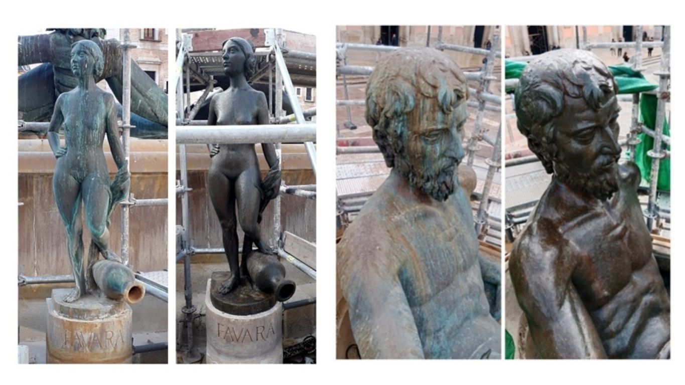 Renovación de fuentes de Valencia