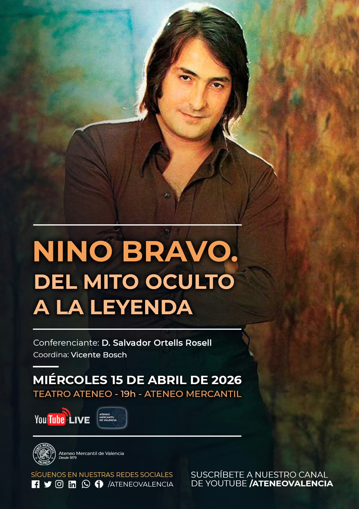 Nino Bravo, del mito oculto a la leyenda Nino Bravo, del mito oculto a la leyenda