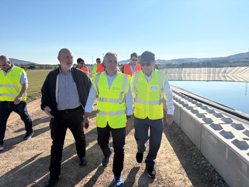 Barrachina en una visita