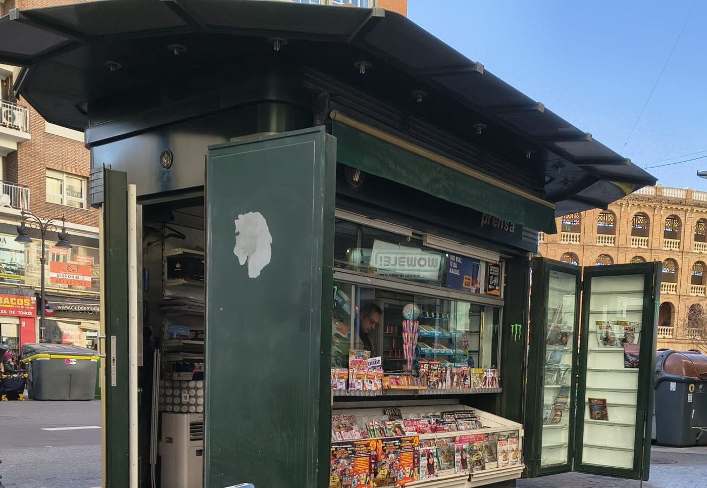Quiosc de premsa a València