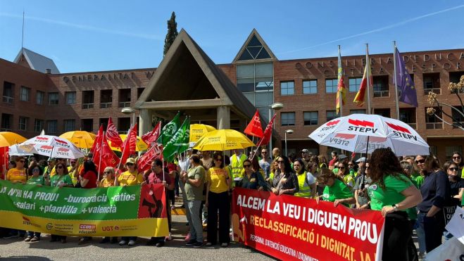 Huelga de profesores - Europa Press