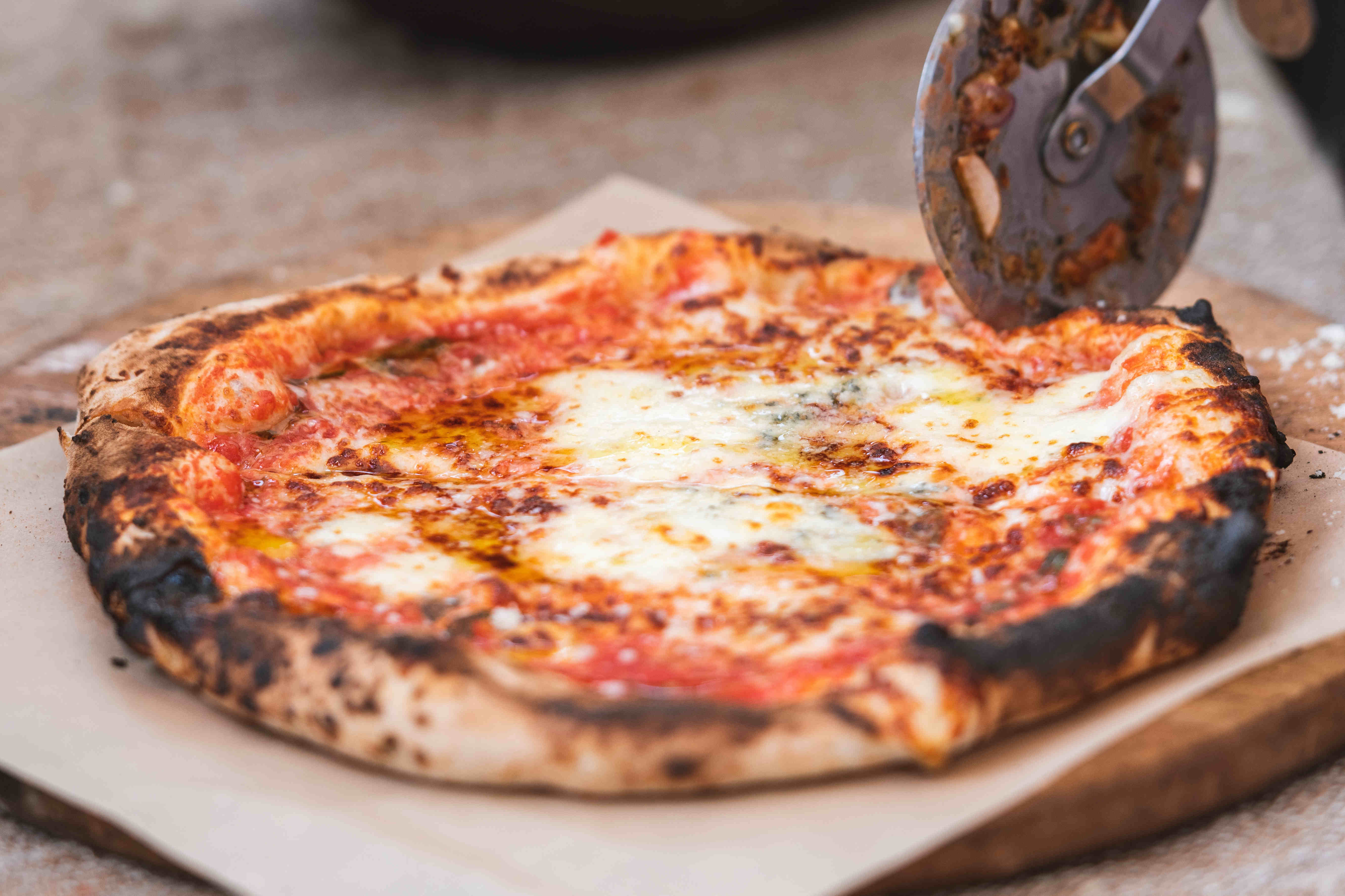 Imagen de una pizza Imagen de una pizza