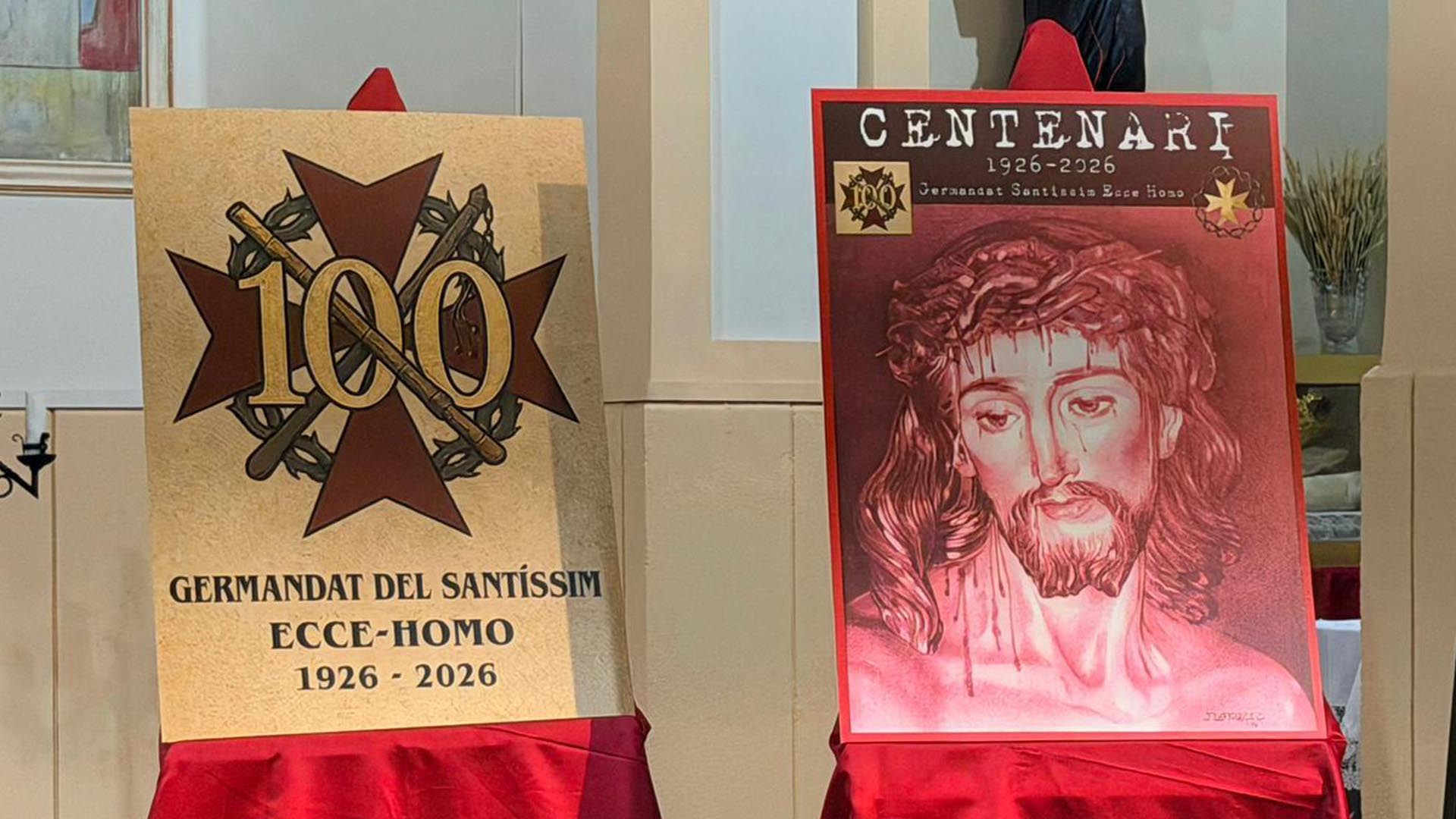 Cartell i Logotip Germandat del Santíssim Ecce-Homo,