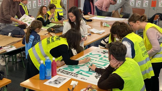 Encierro en el IES de Tavernes Blanques