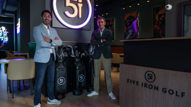 Victor Amarnani y Sunil Mahtai fundadores de Five Iron Golf Iberia