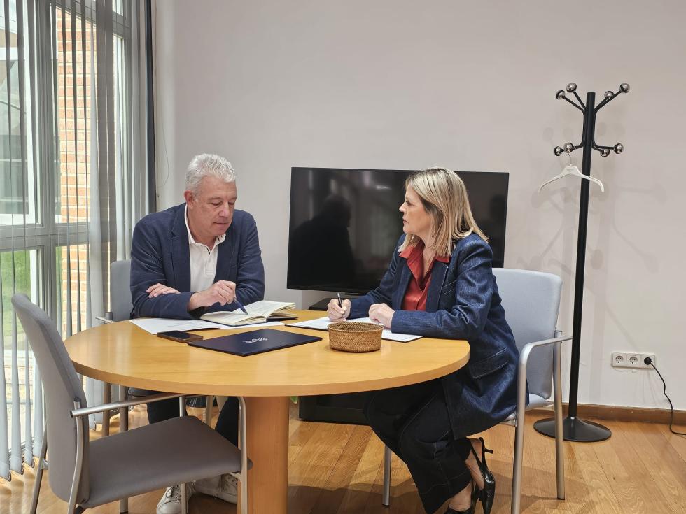Reunión por la huelga