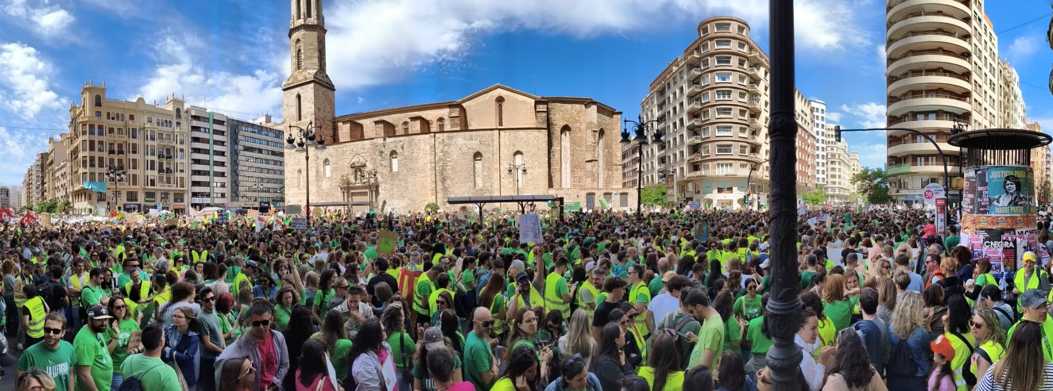 Manifestación educación en Valencia
