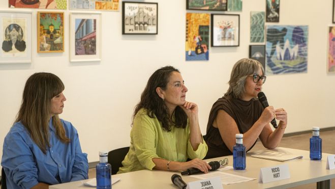 Joana Alonso, Rocío Huet y Cristina Chumillas