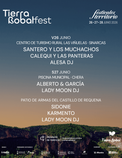 Cartel Tierra Bobal Fest 2026 Cartel Tierra Bobal Fest 2026